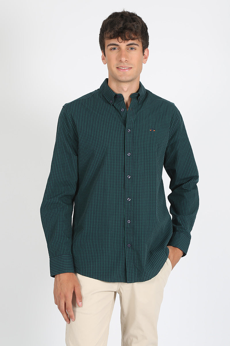 Camisa Verde Botella