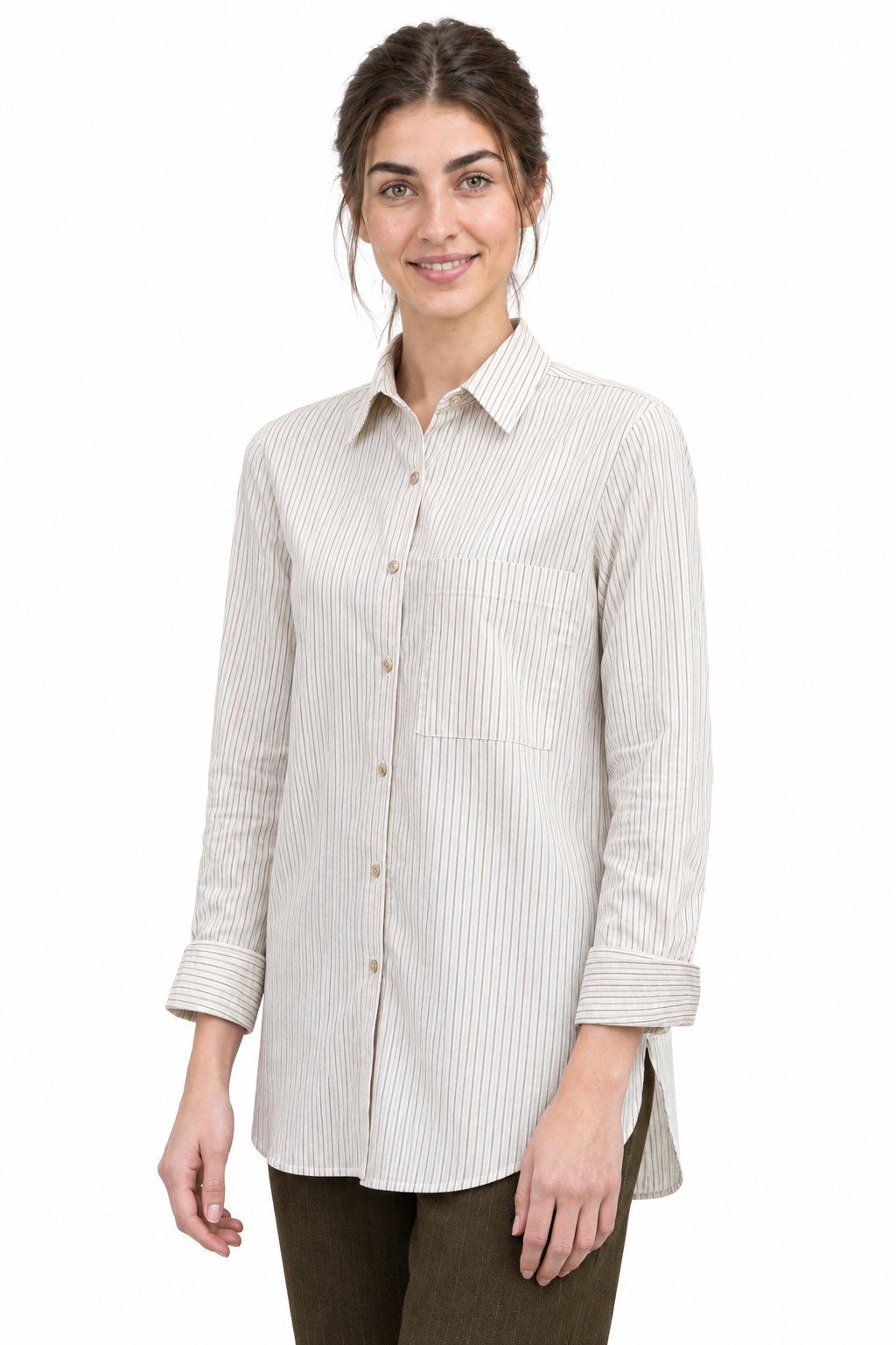 blusa raya beige