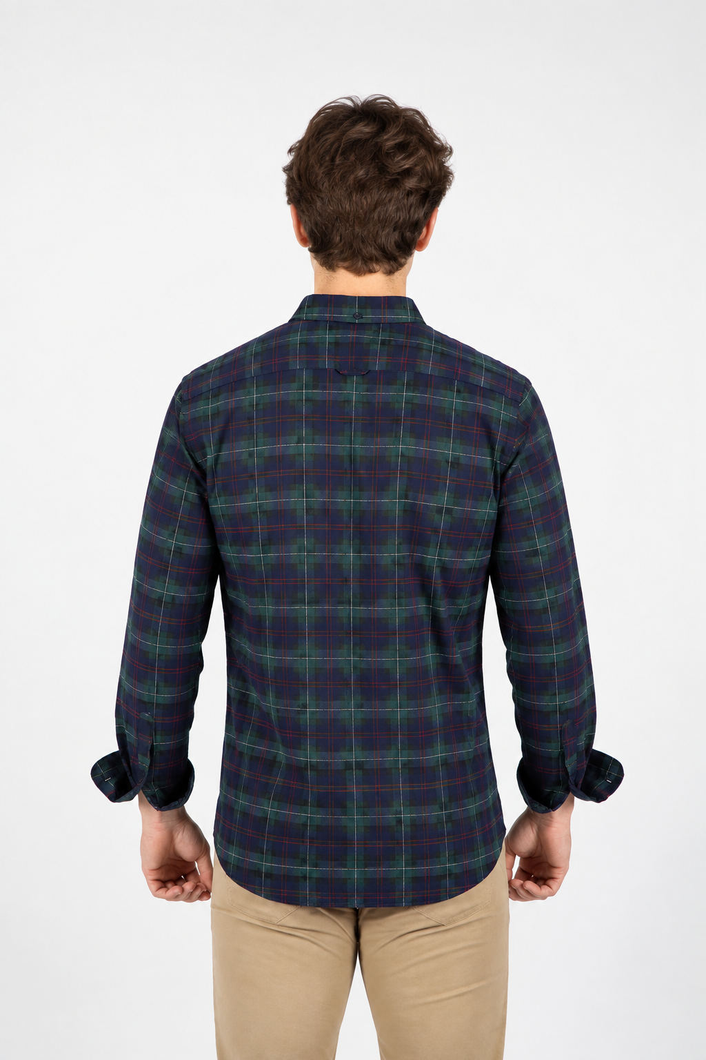 Camisa Marino verde.