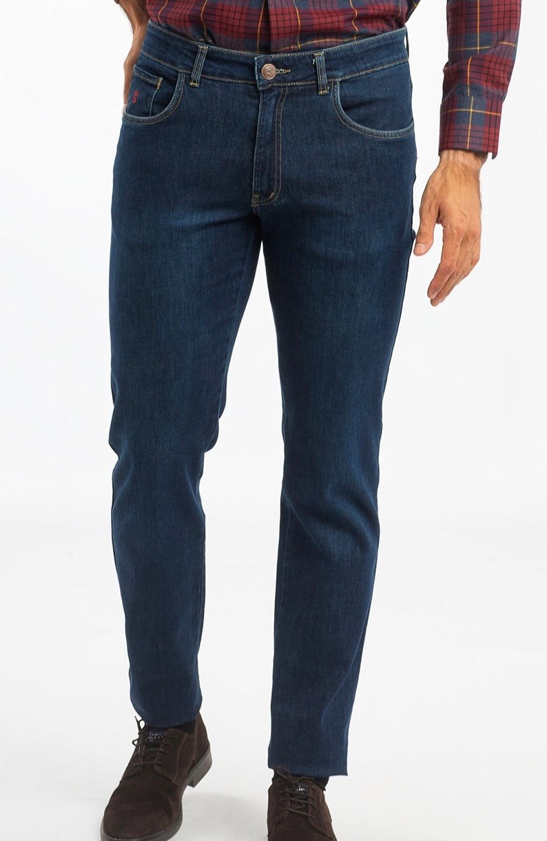 Pantalon Tejano Oscuro