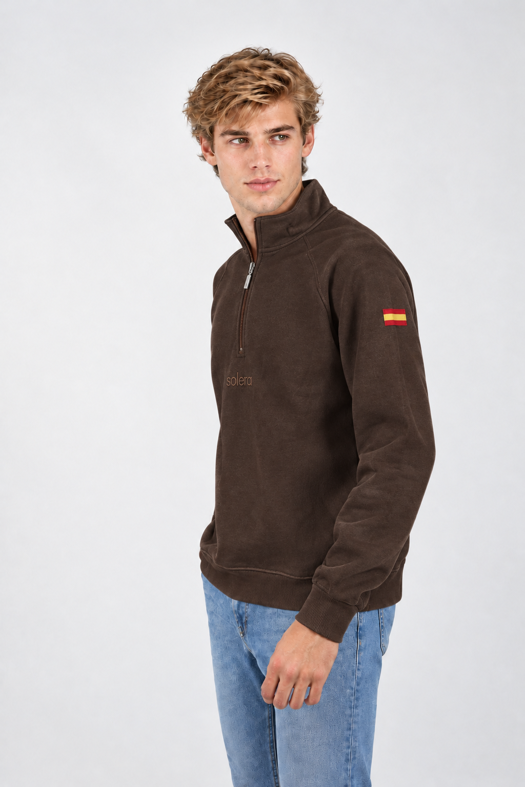 Sudadera España moka