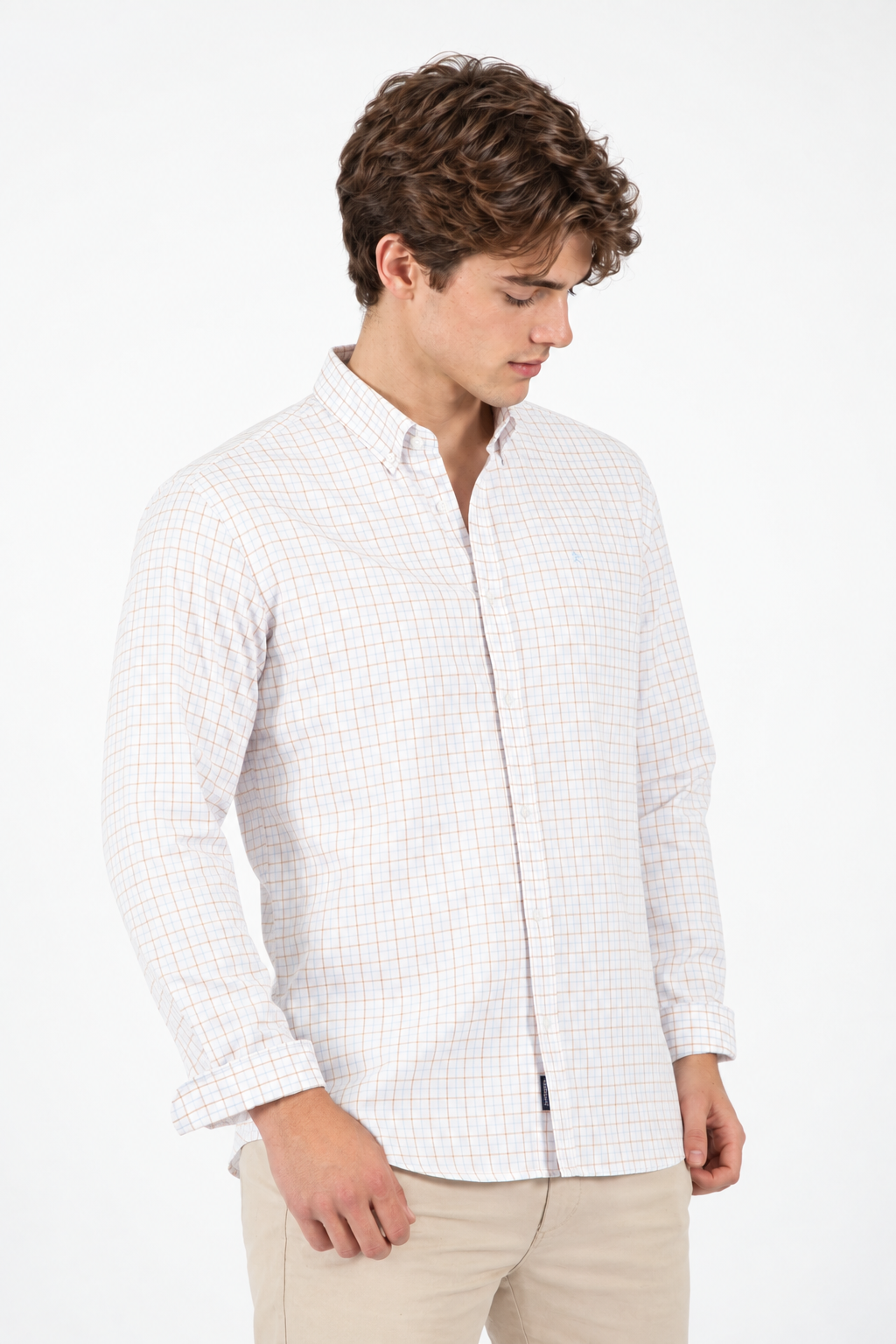 Checkered viyela shirt