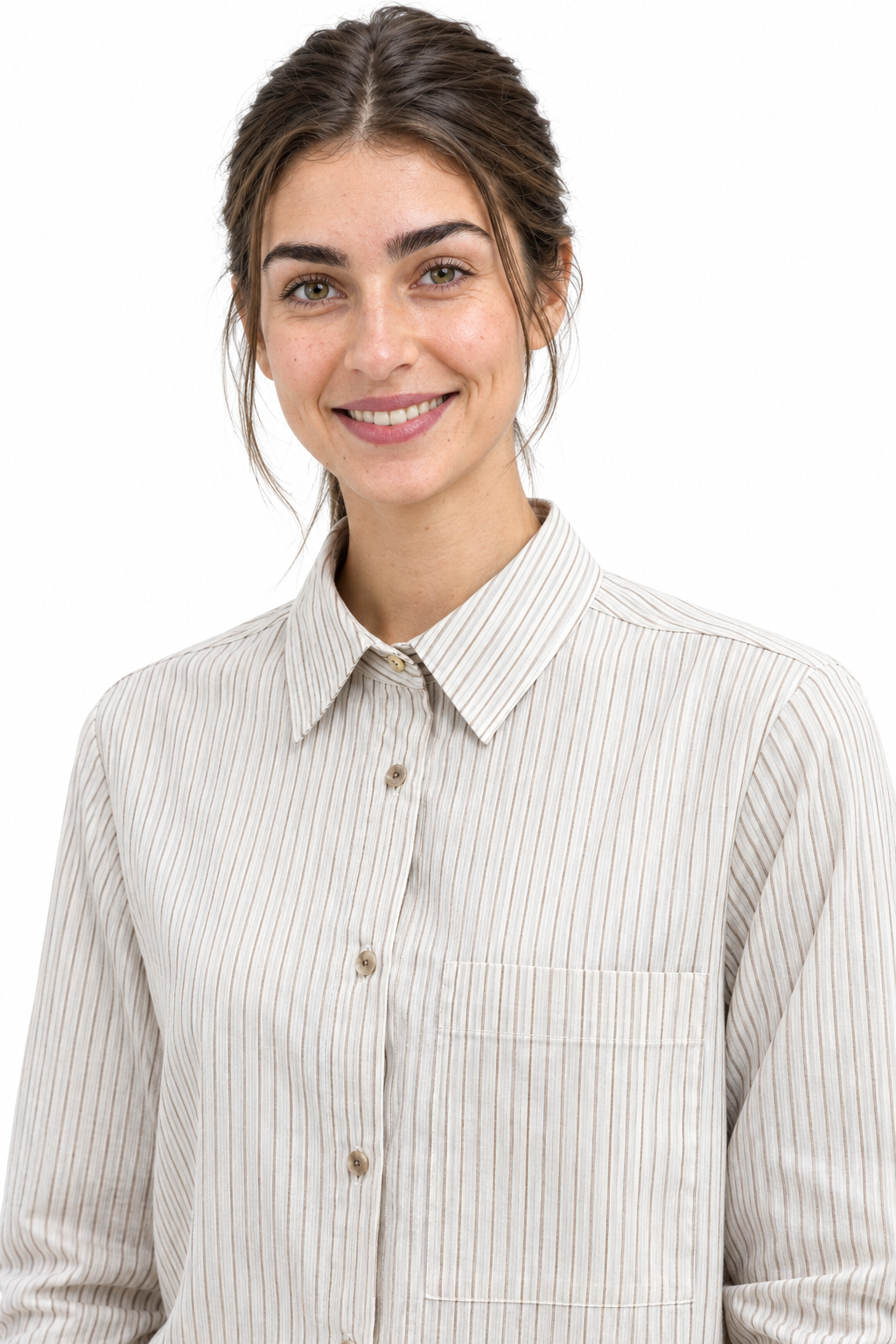 blusa raya beige