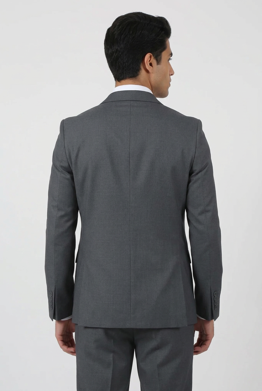 Traje gris marengo