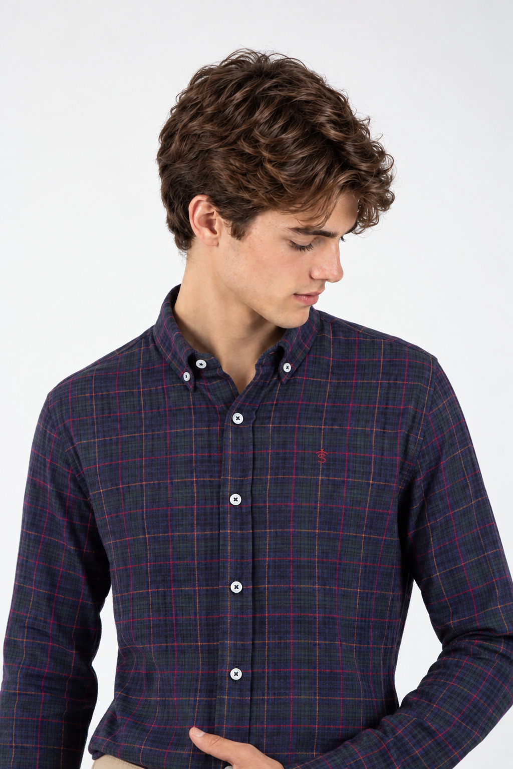 Camisa Marino grana.