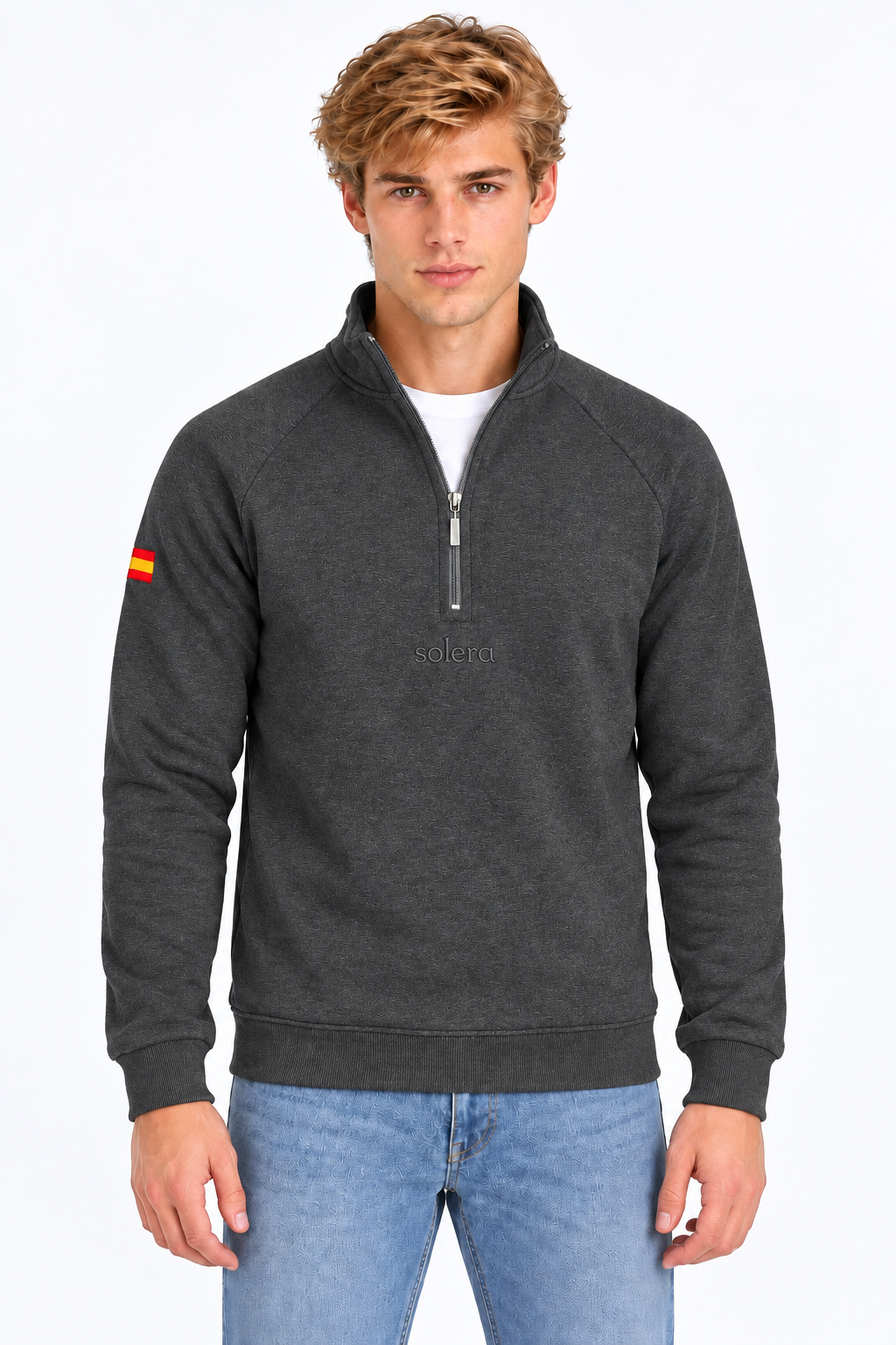Sudadera España gris