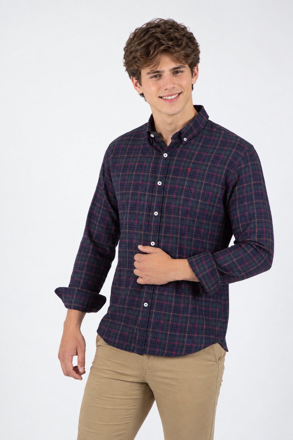 Camisa Marino grana.