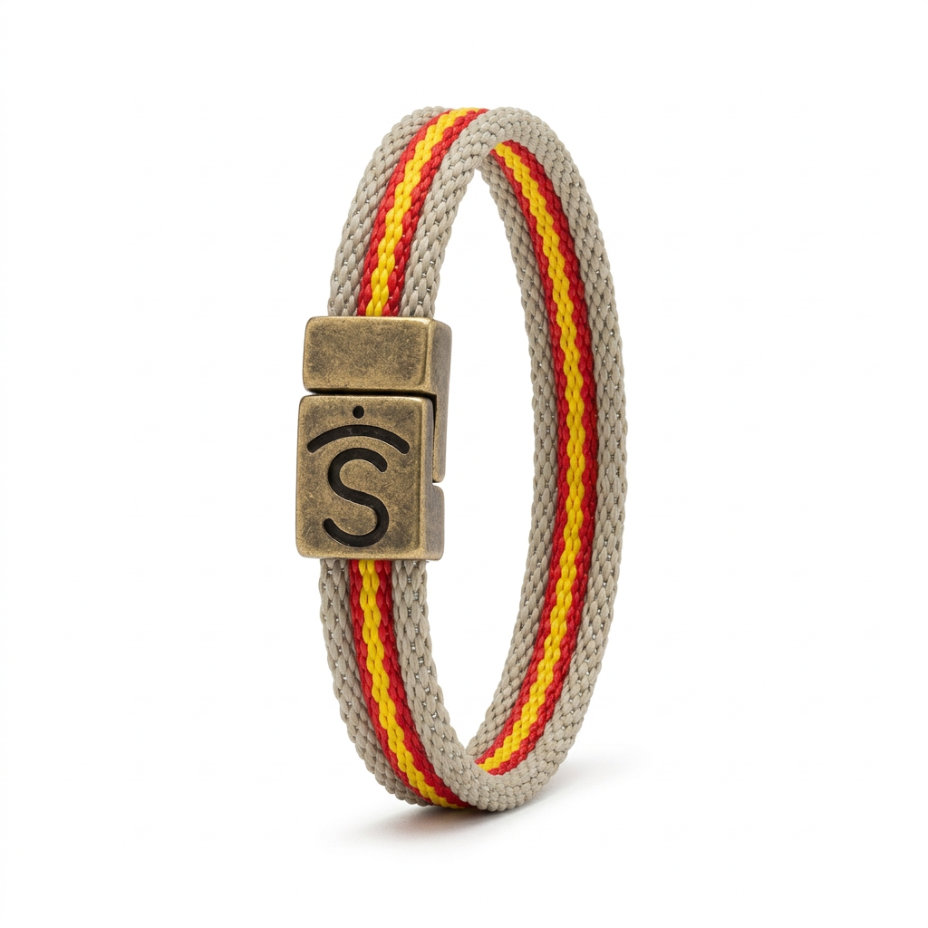 Pulsera de pie en vista de tres cuartos
