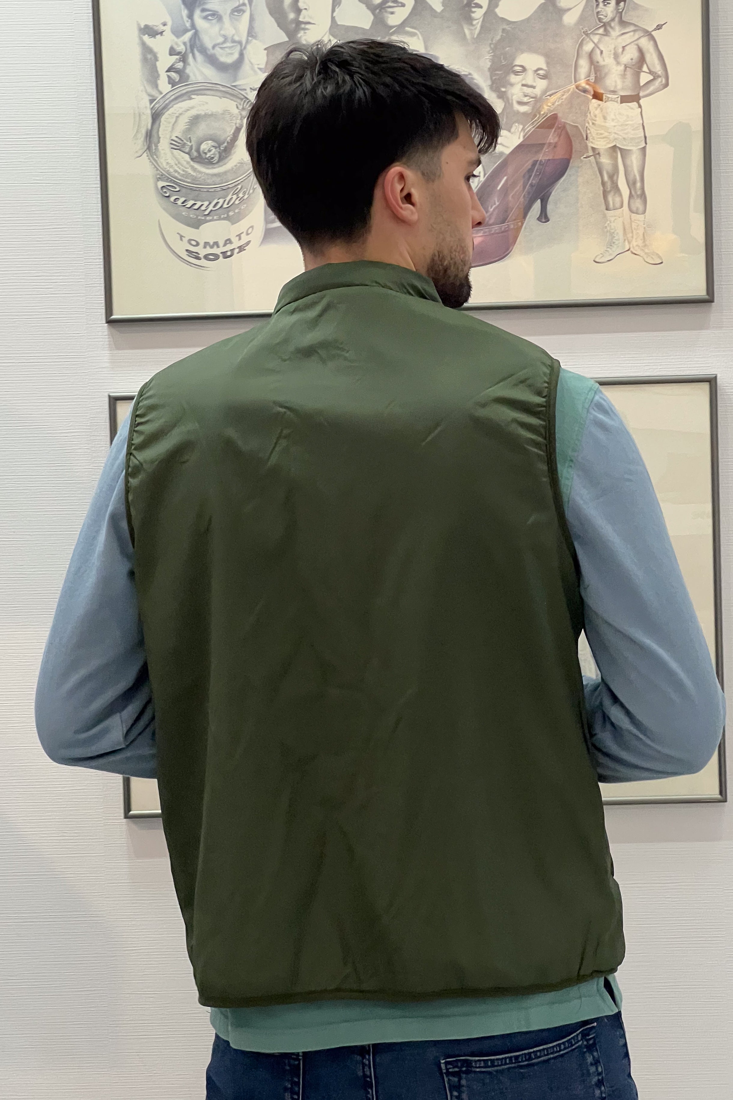 Khaki vest