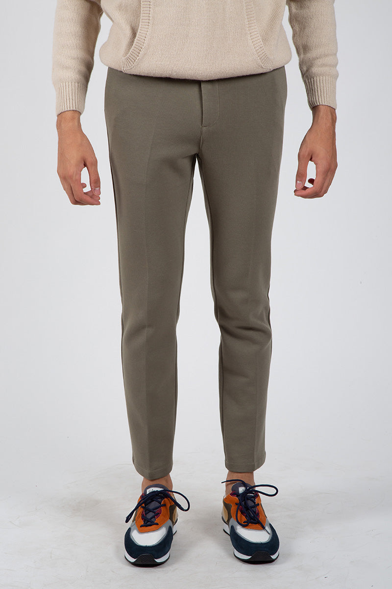 Pantalón verde elástico