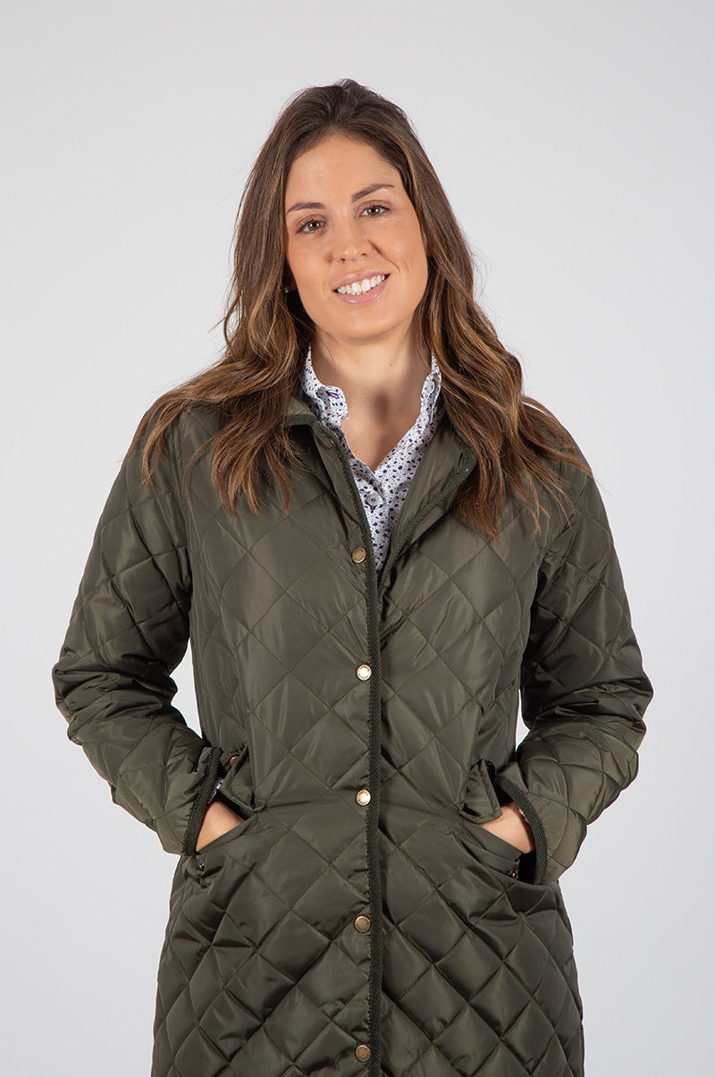 Long Huskey Khaki Parka