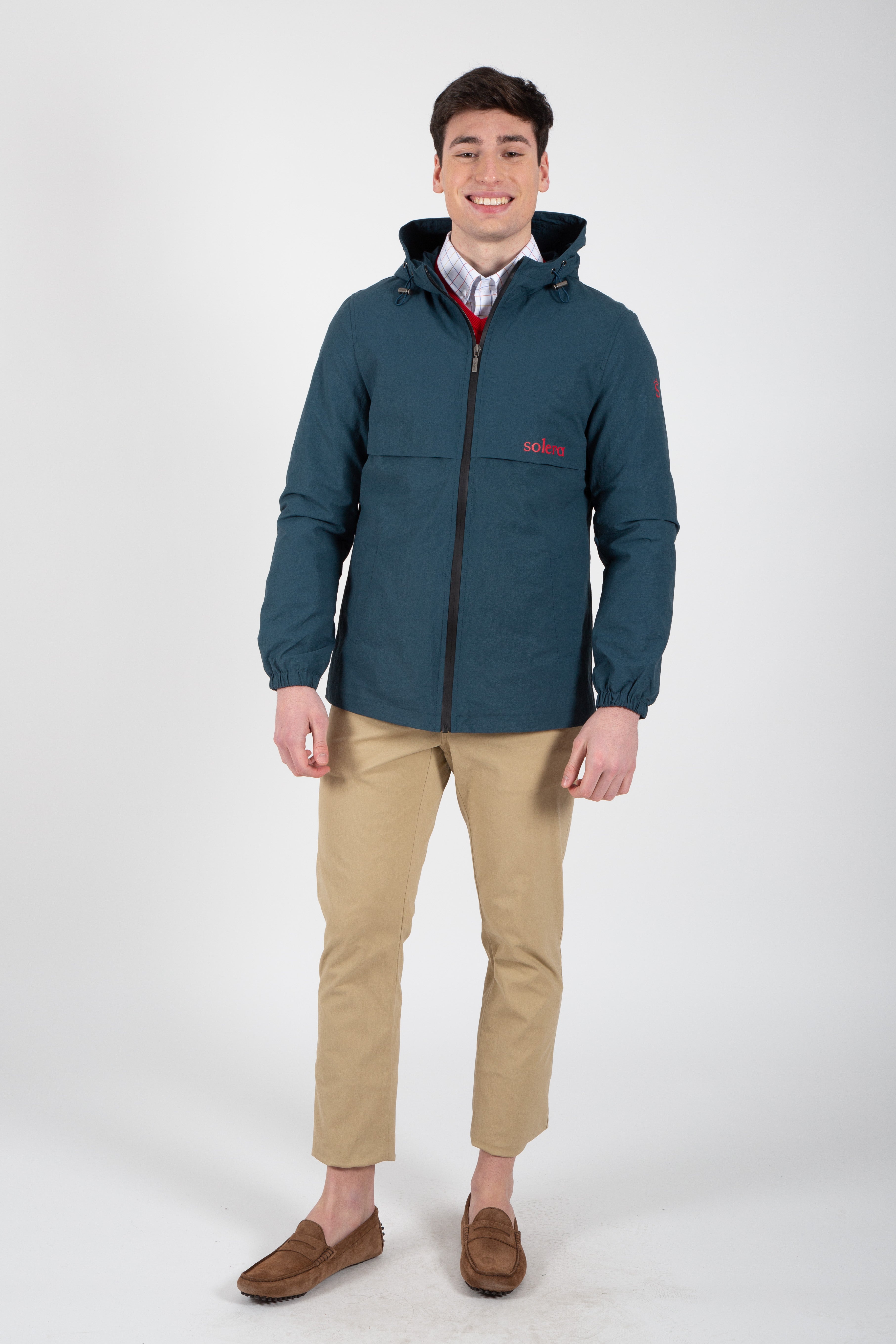 Parka Cortavientos Marino
