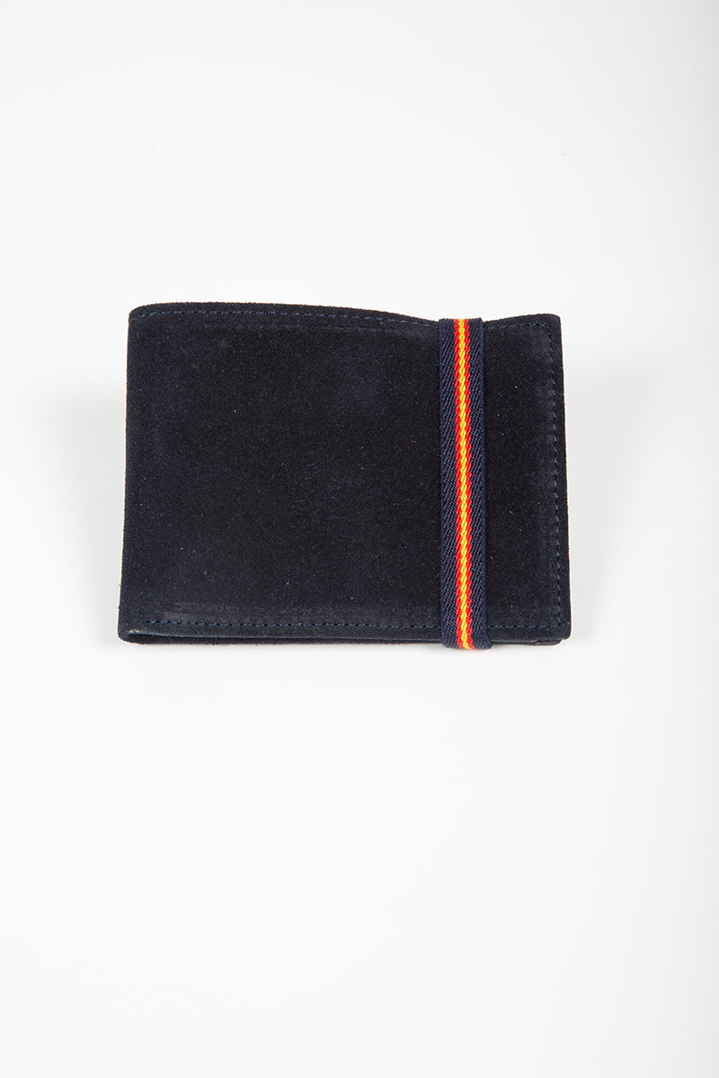 Portefeuille bleu marine
