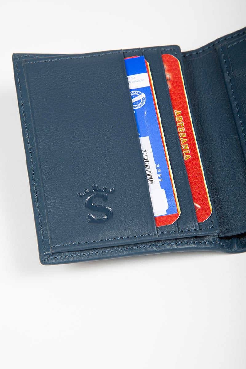 Cartera Azul