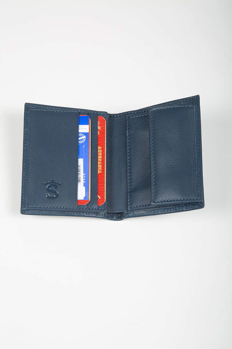 Cartera Azul