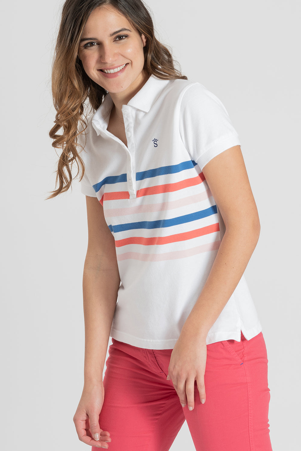 Polo Blanco raya