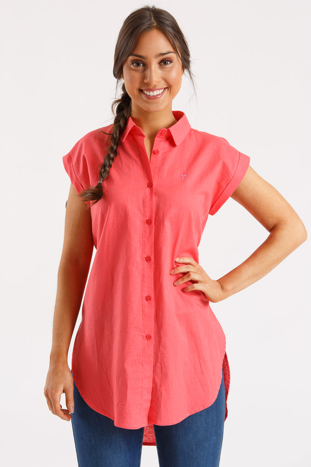 blusa laranja
