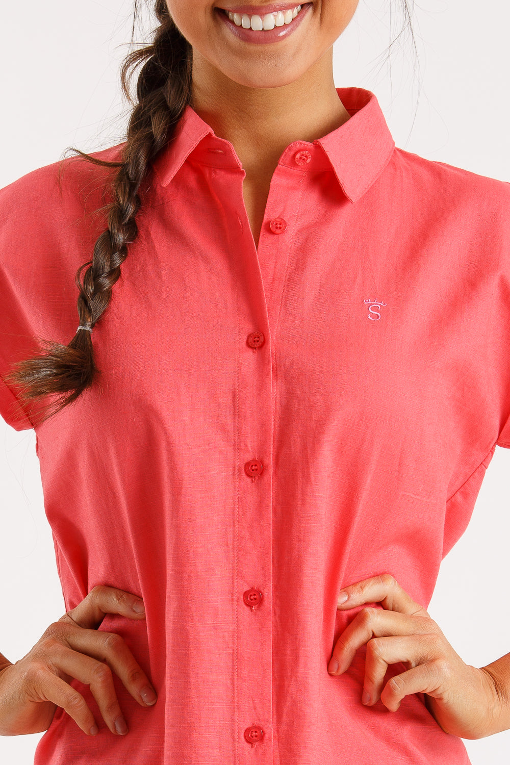 blusa laranja