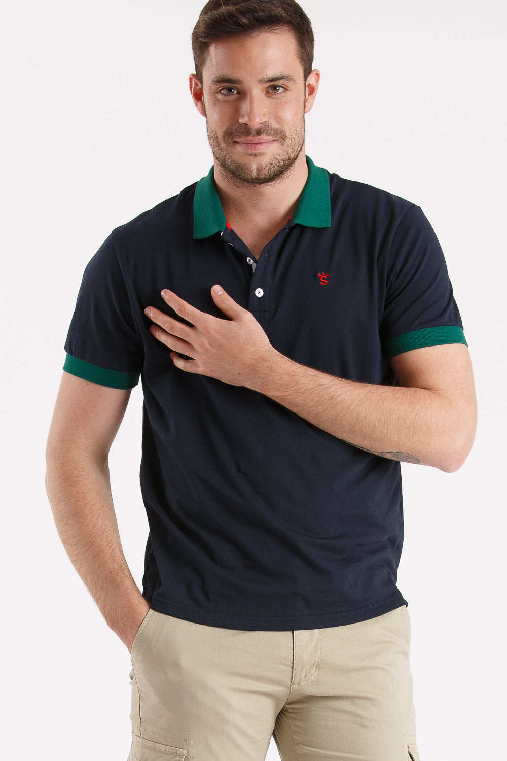 Polo marino green