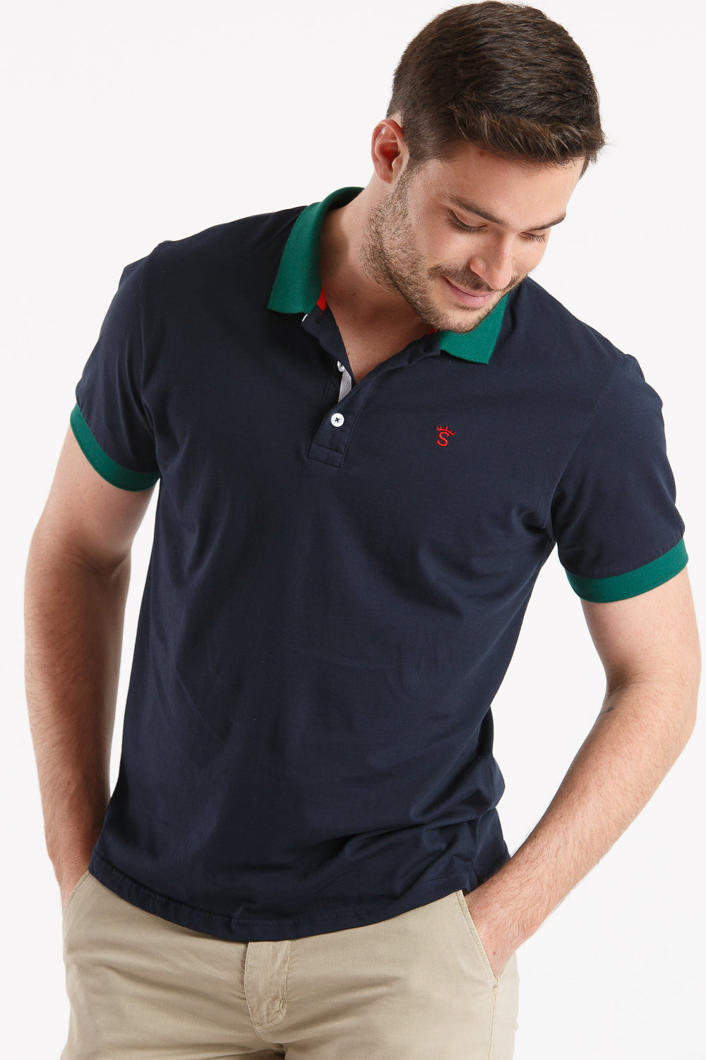 Polo marino green