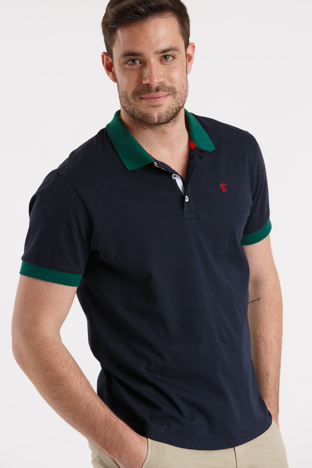Polo marino green