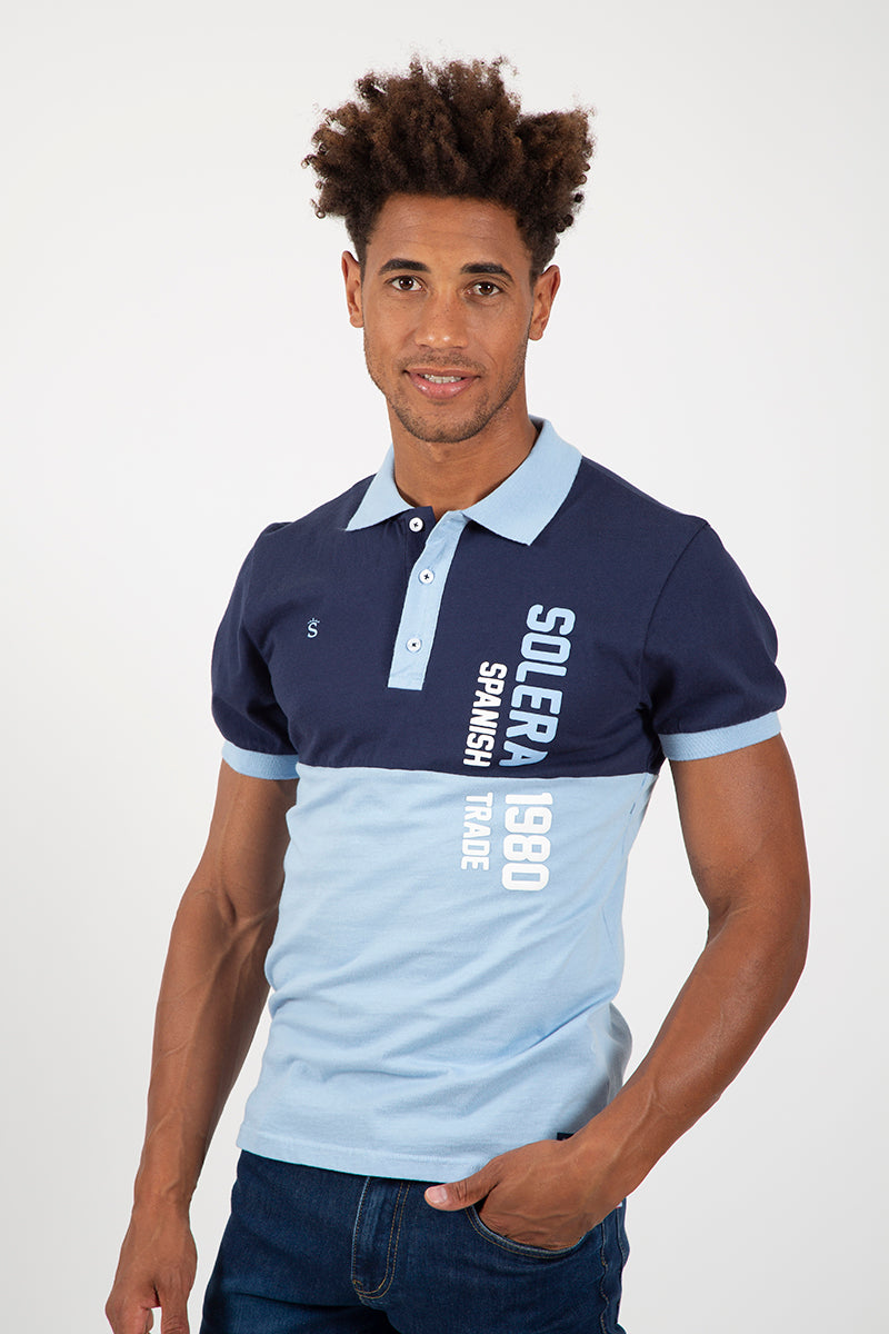 Polo marino celeste trade
