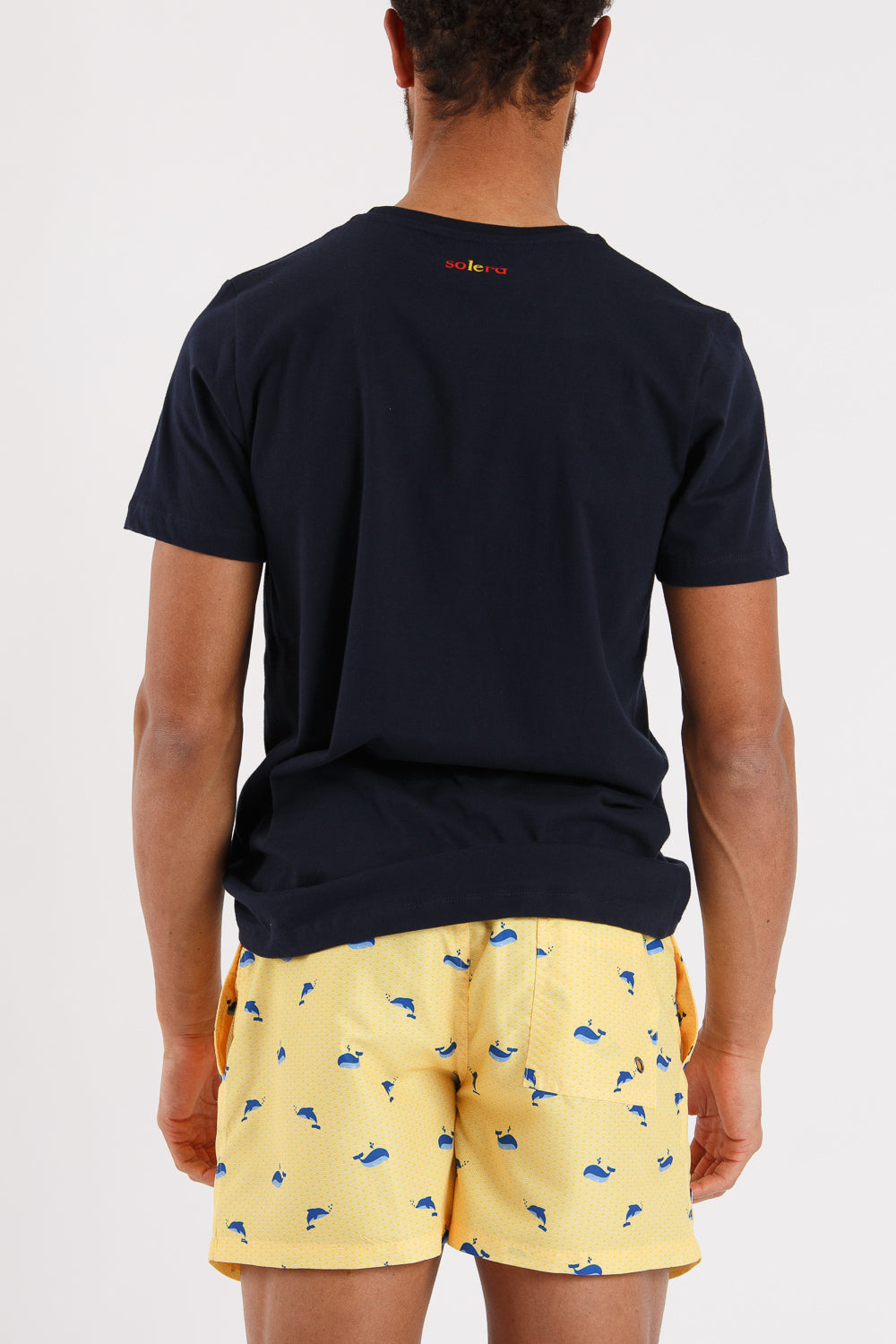 Bañador delfines estampado