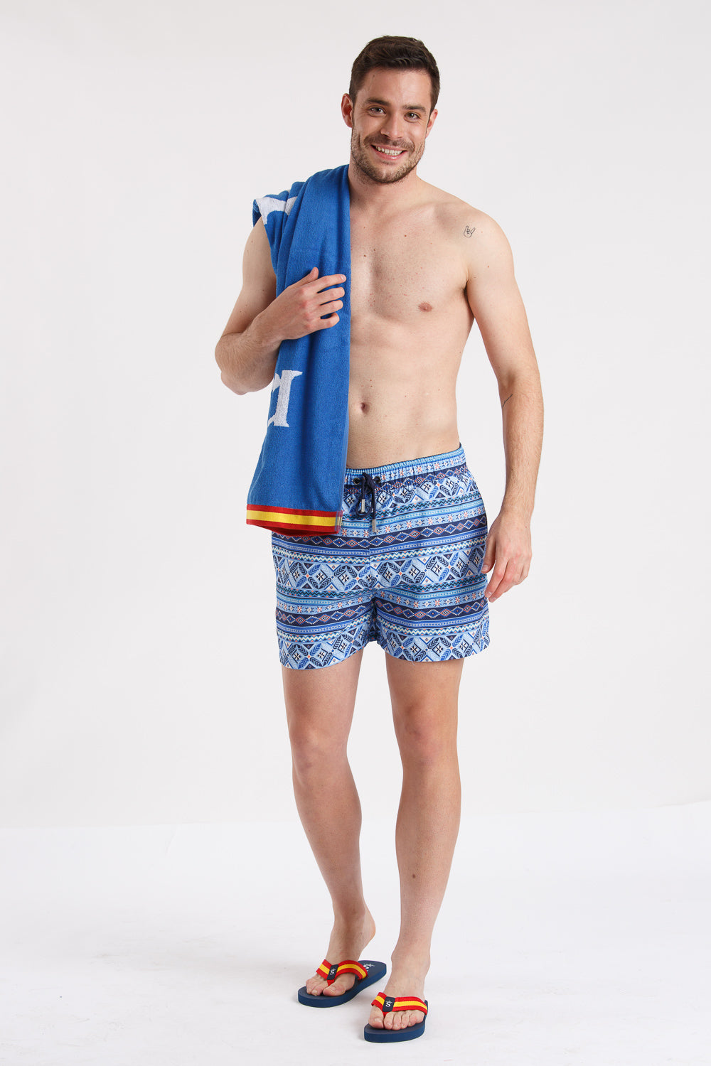 Bañador etnico estampado