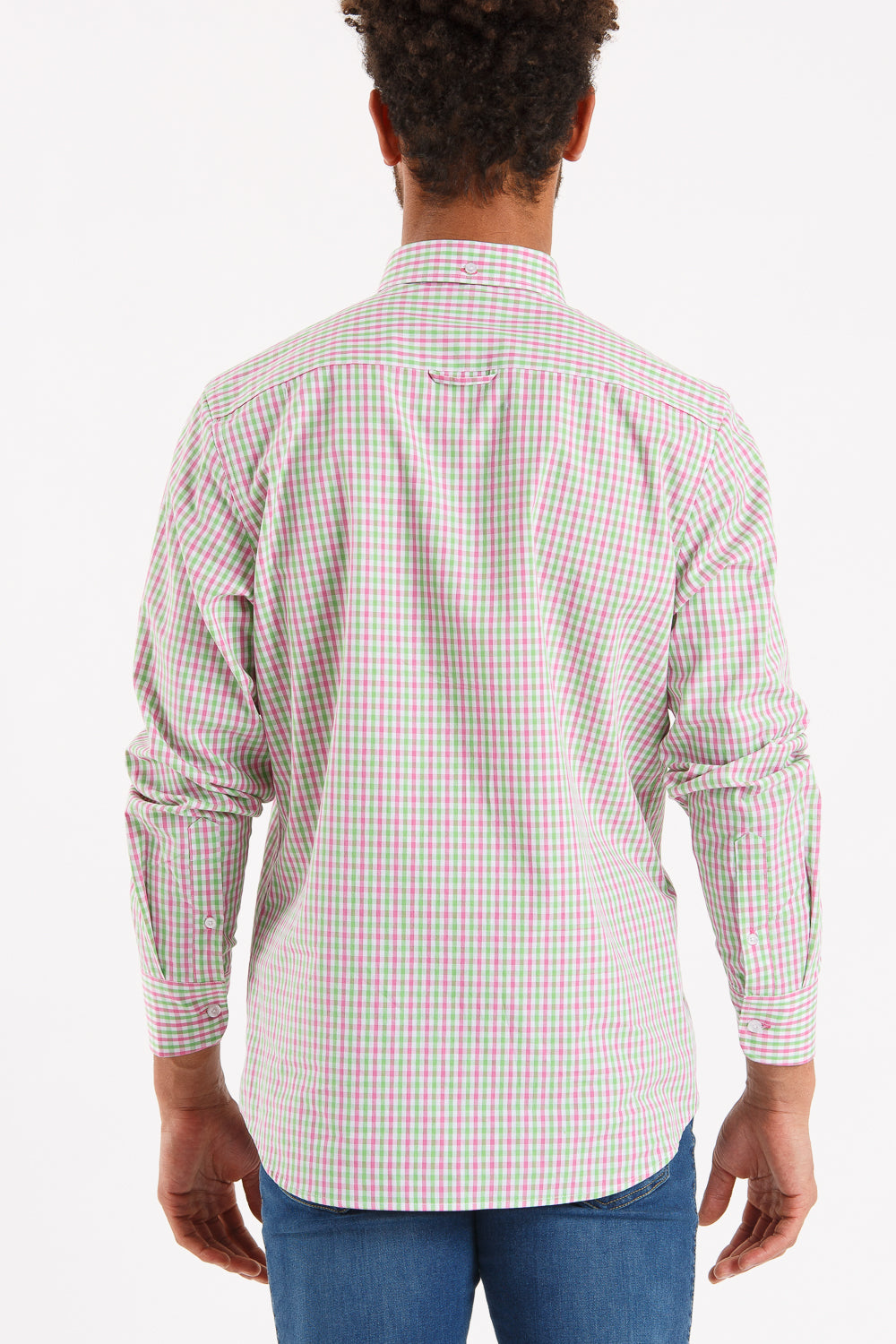 Camisa cuadro verde