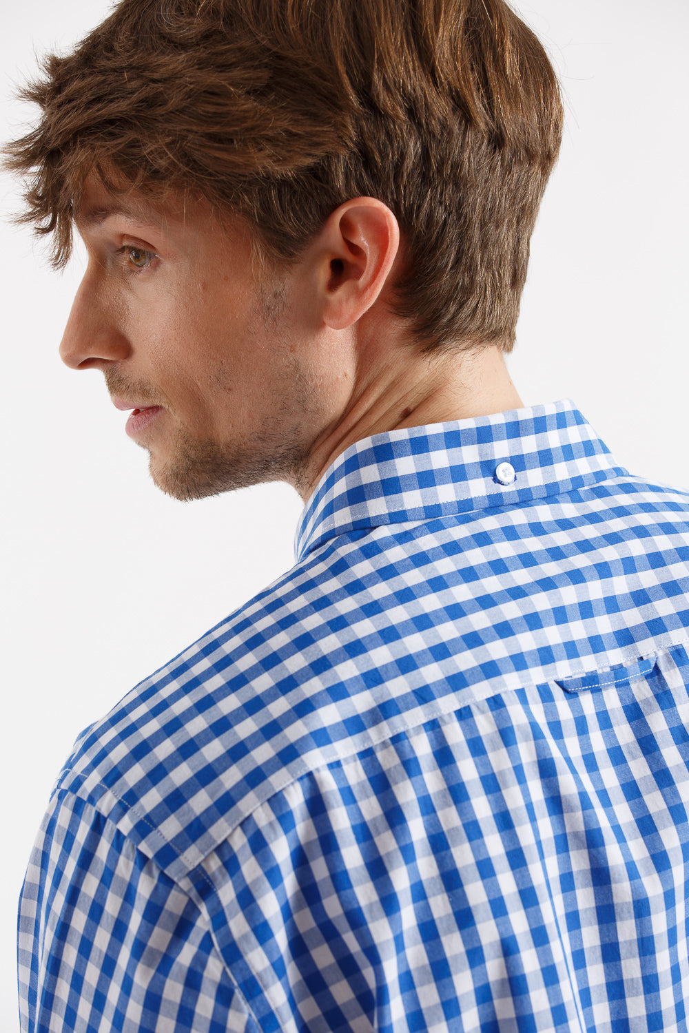 Camisa cuadro azul
