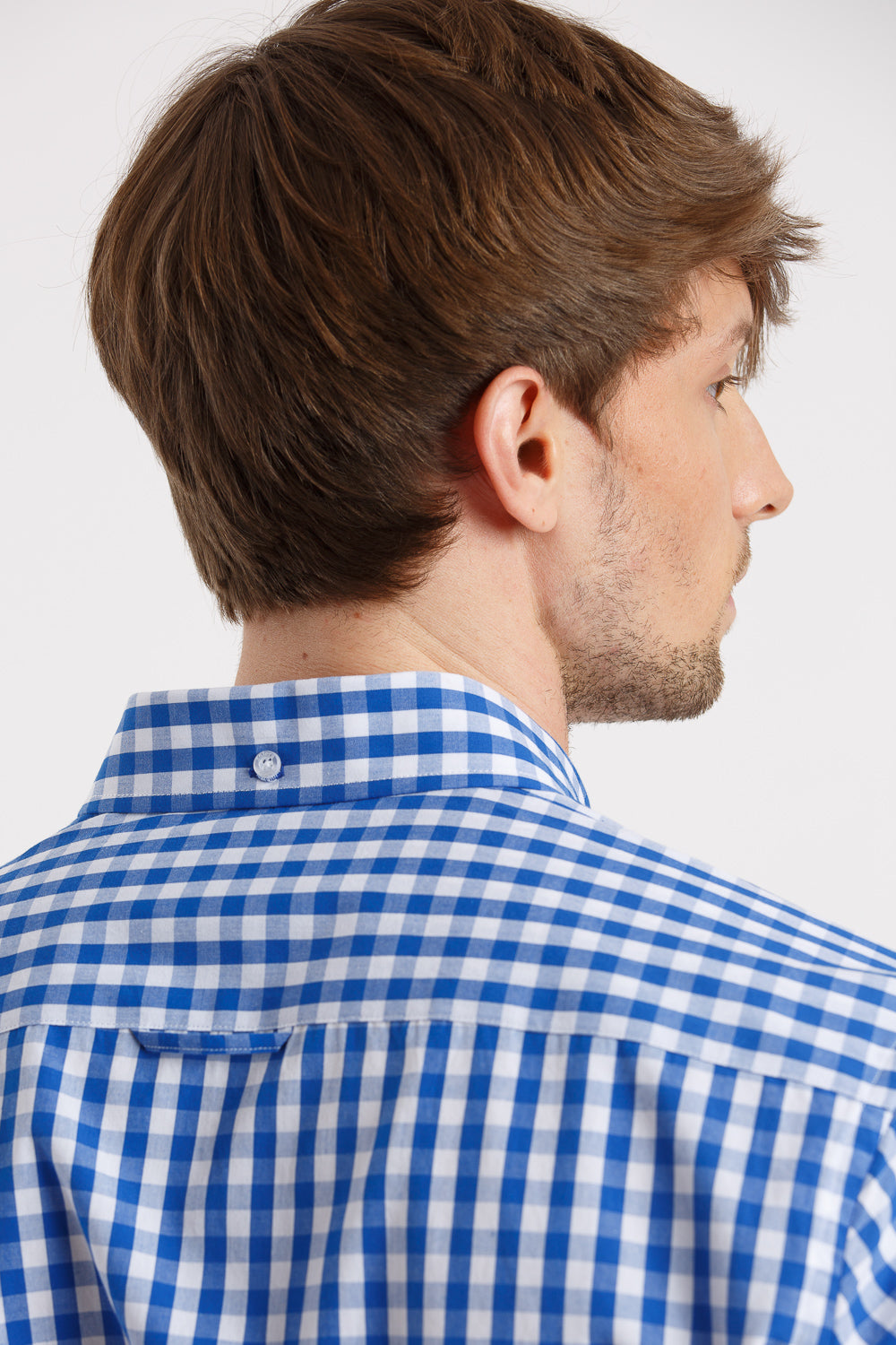 Camisa cuadro azul