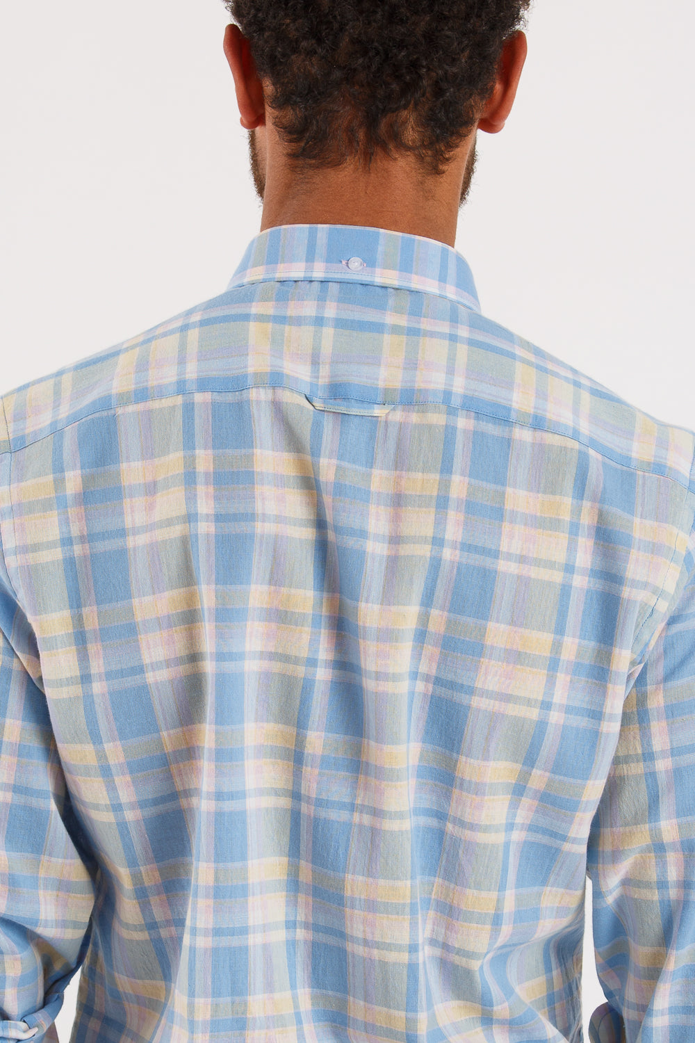 Camisa cuadro azul