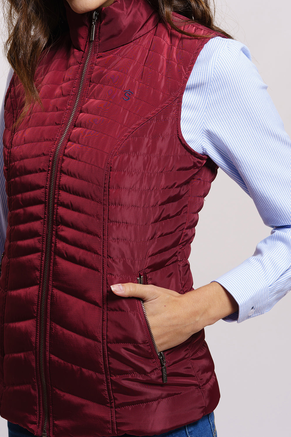 Gilet marron