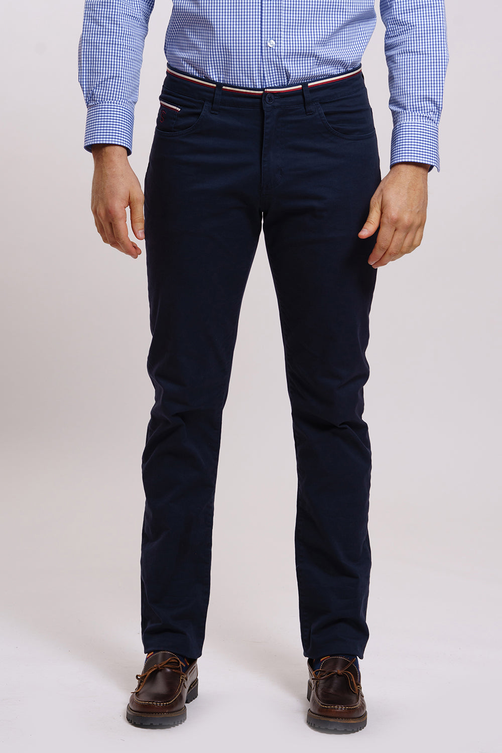 Pantalón 5 bolsillos Marino