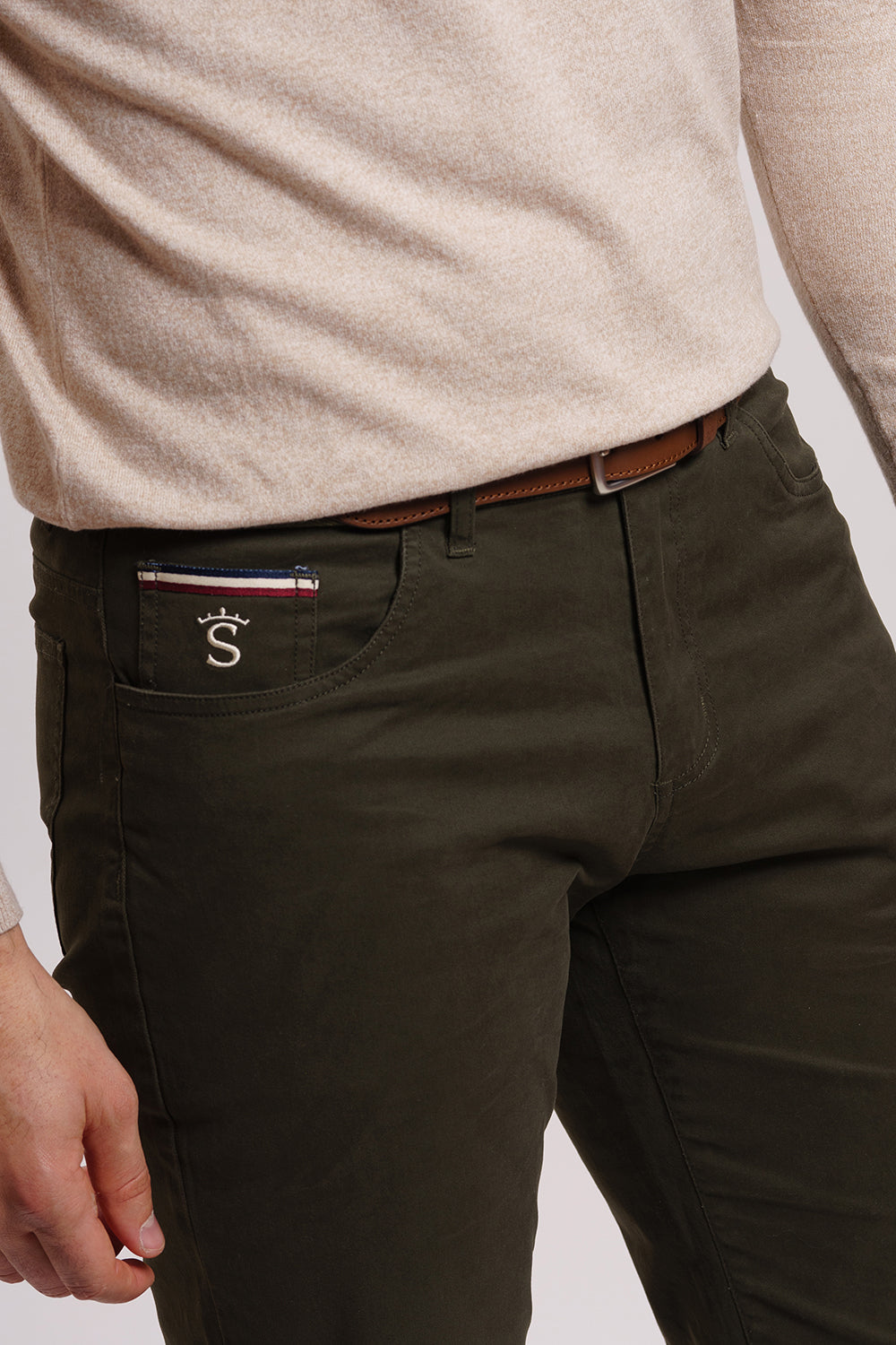 Pantalón 5 bolsillos caza