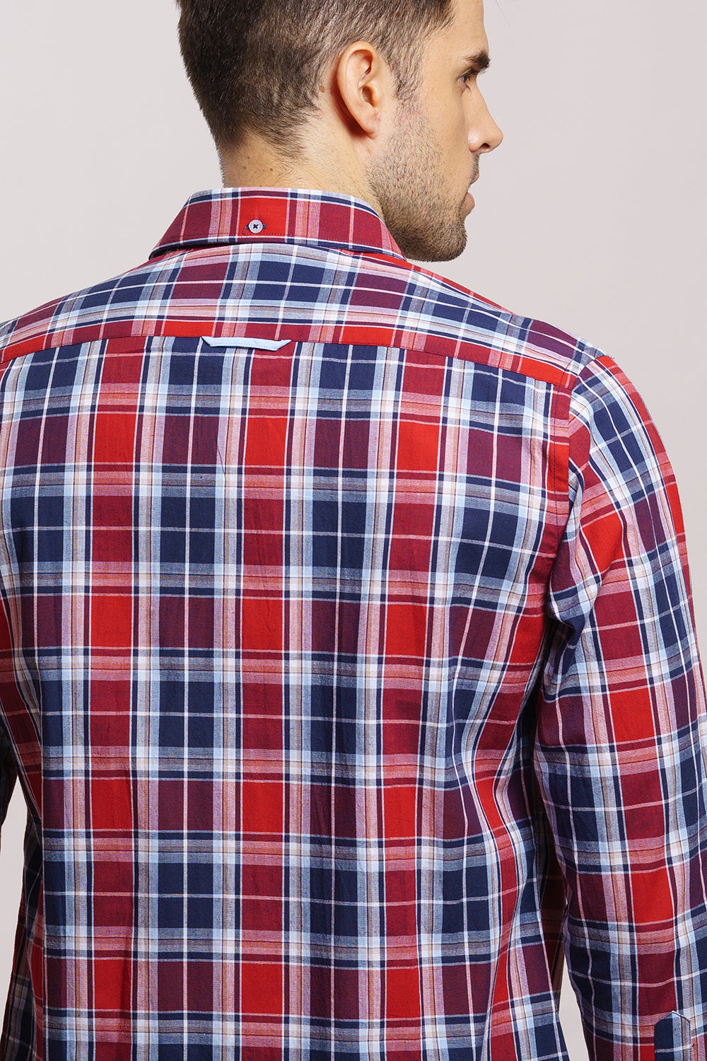 Camisa Cuadro Grana