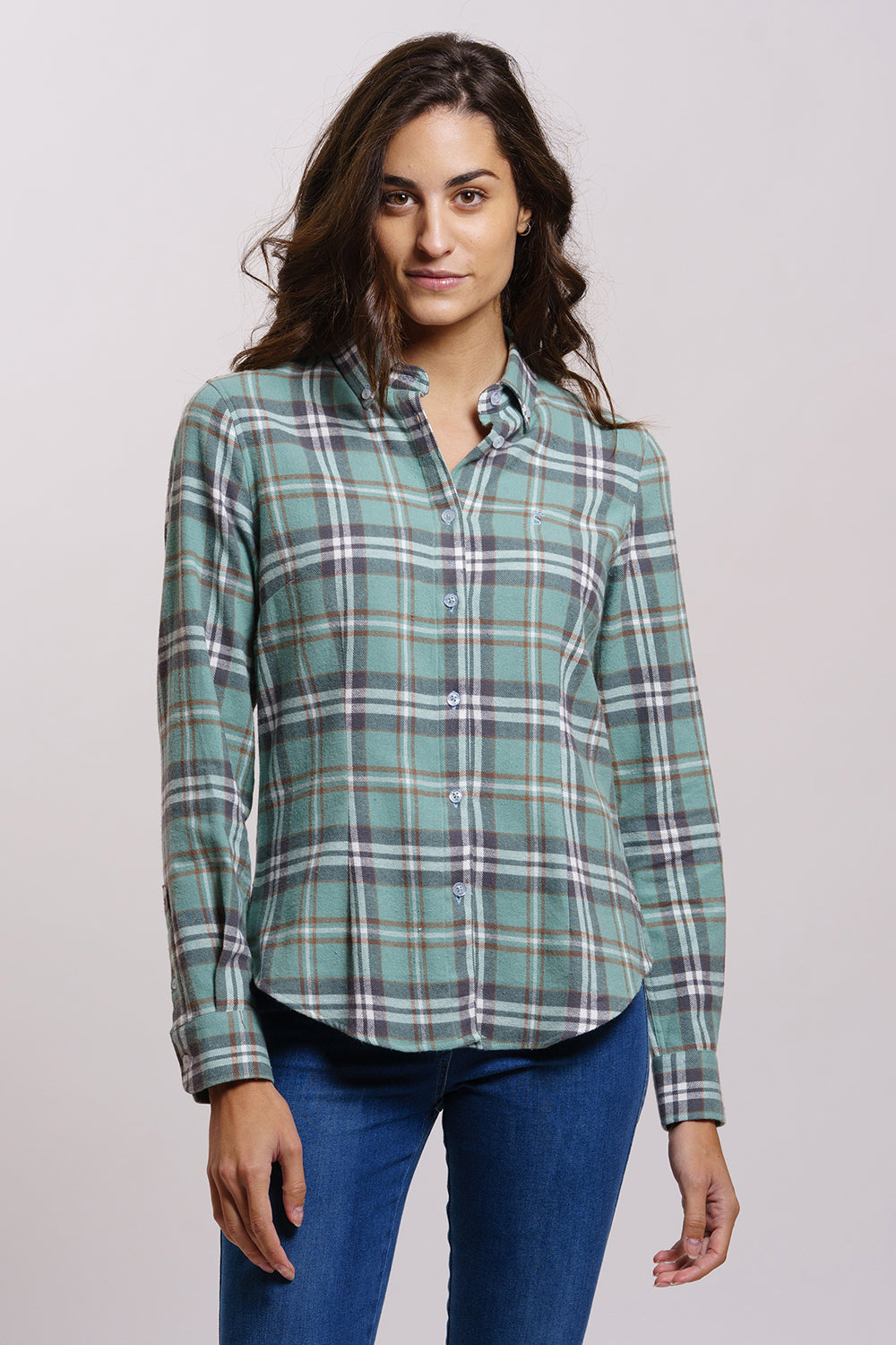 Camisa Verde Gris