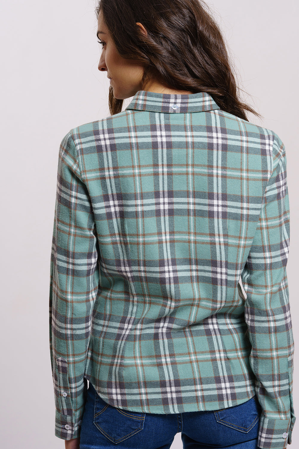 Camisa Verde Gris
