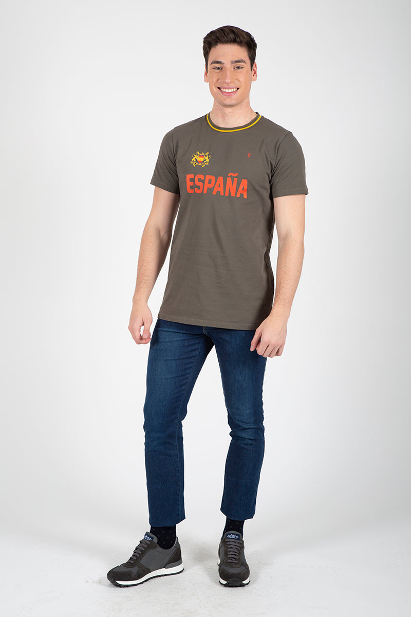 Camiseta Kaki eurocopa