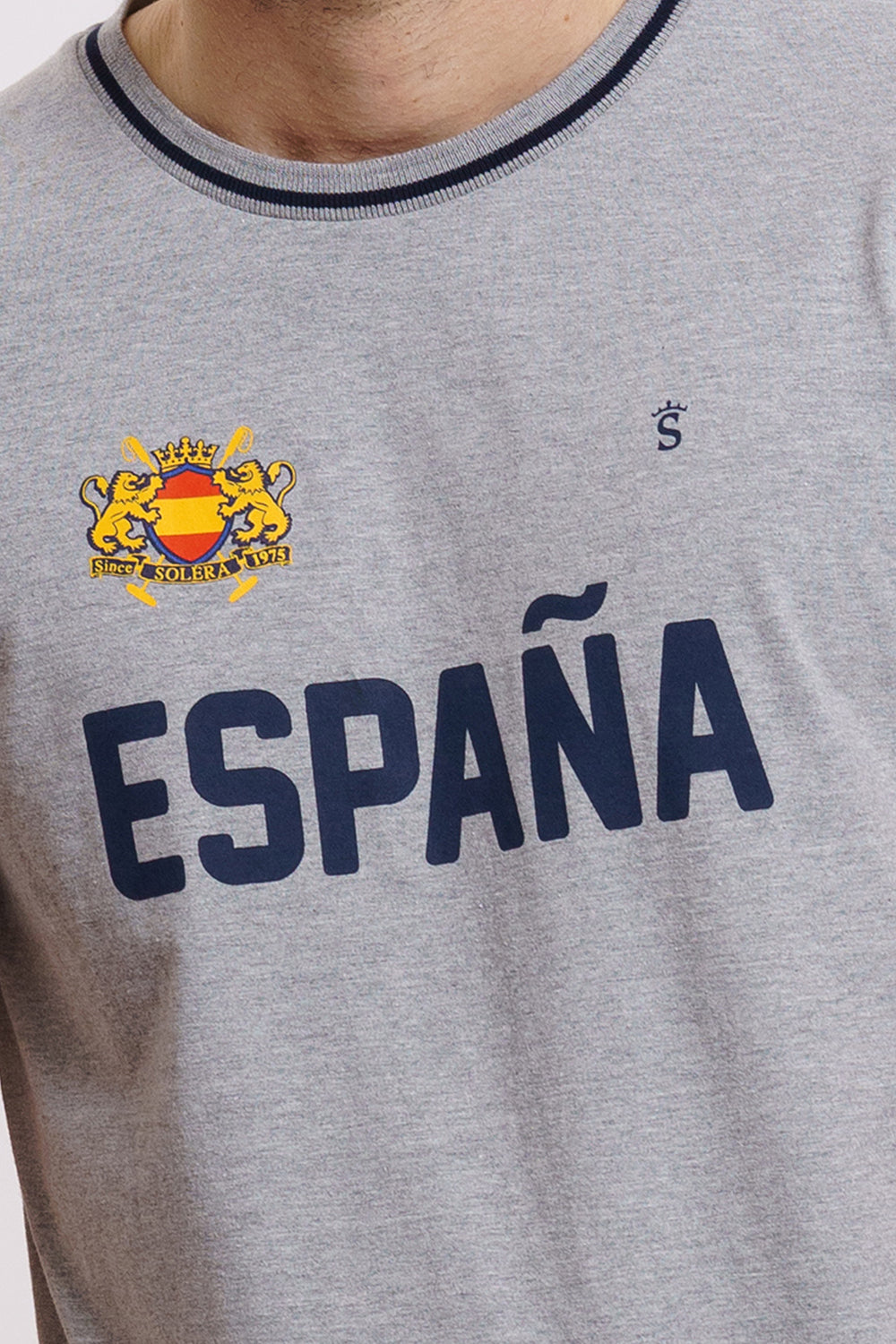 T-shirt gris Coupe de l'Euro