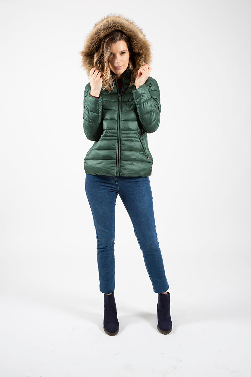Parka ultralight Verde
