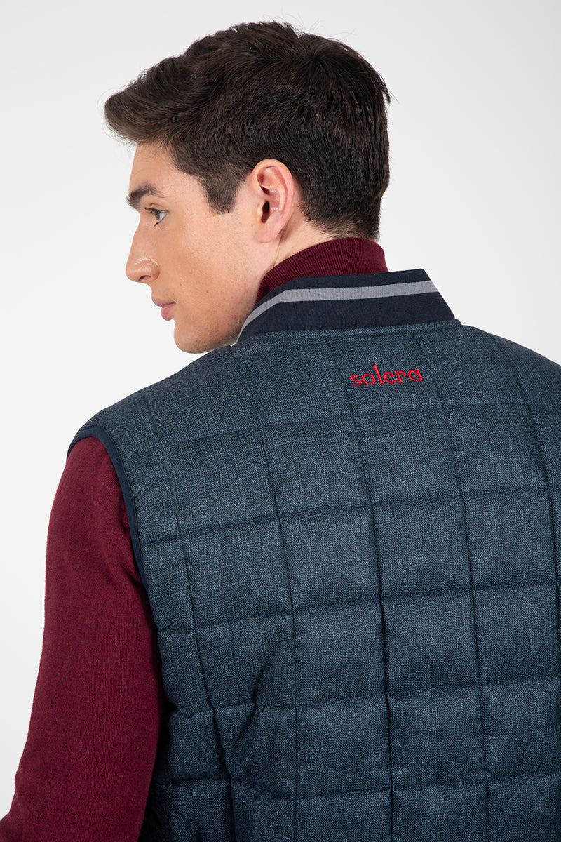 Navy Padded Vest