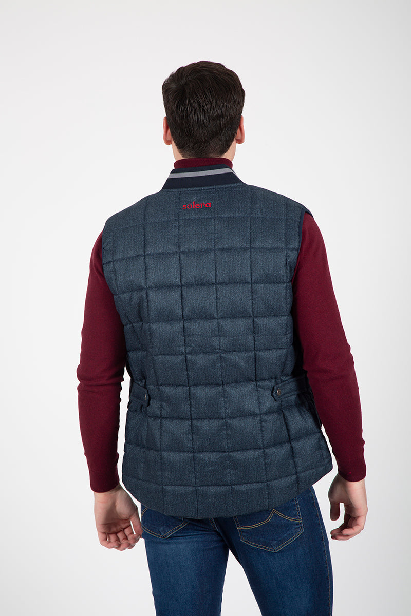 Navy Padded Vest