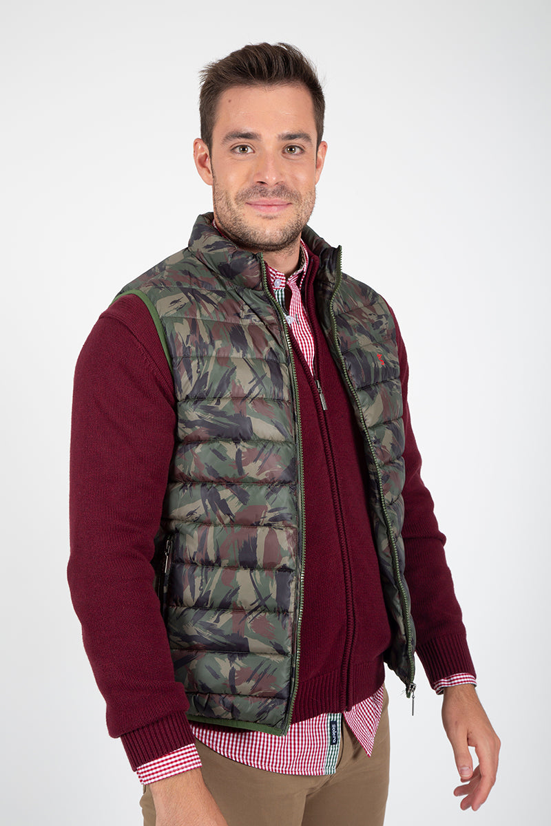 Colete camuflado