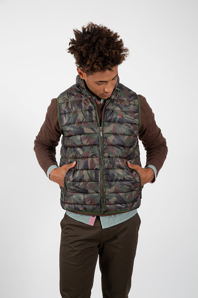 Gilet camouflage