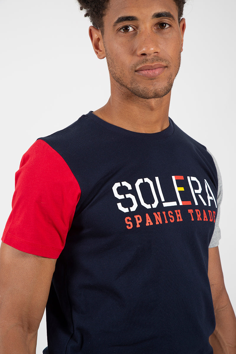 Camiseta combi trade Marino
