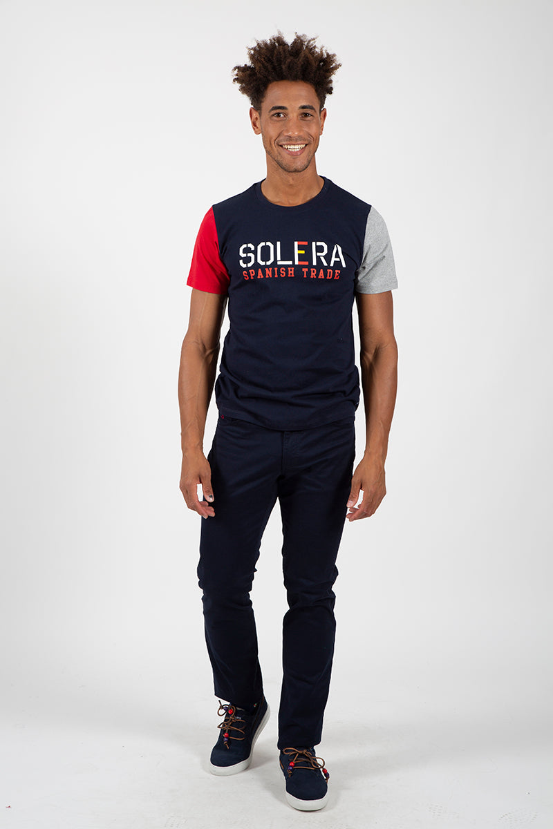Camiseta combi trade Marino