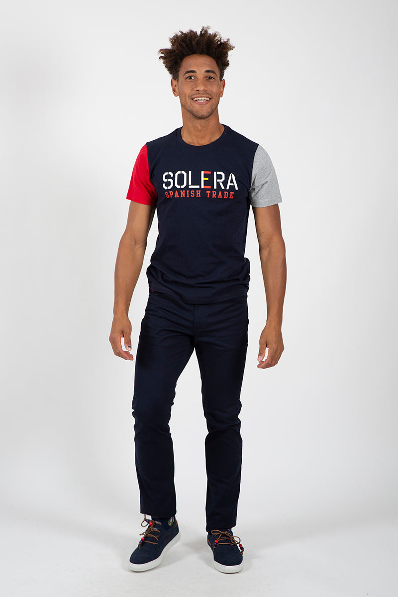 Camiseta combi trade Marino