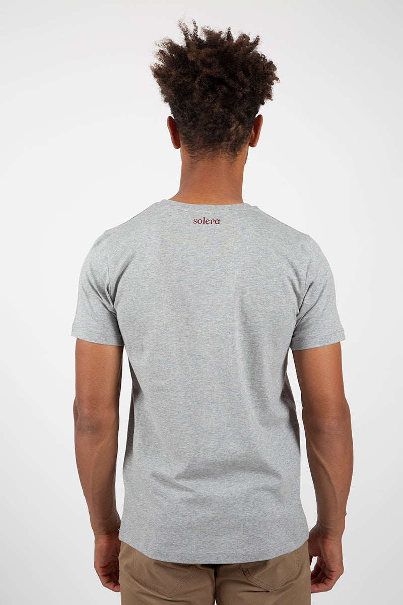 T-shirt Solera commerce gris