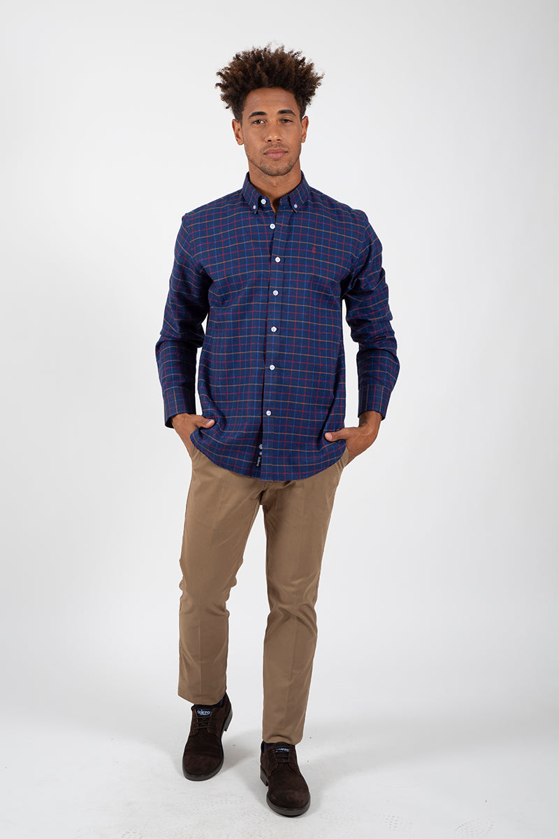 Camisa Multicolor marino